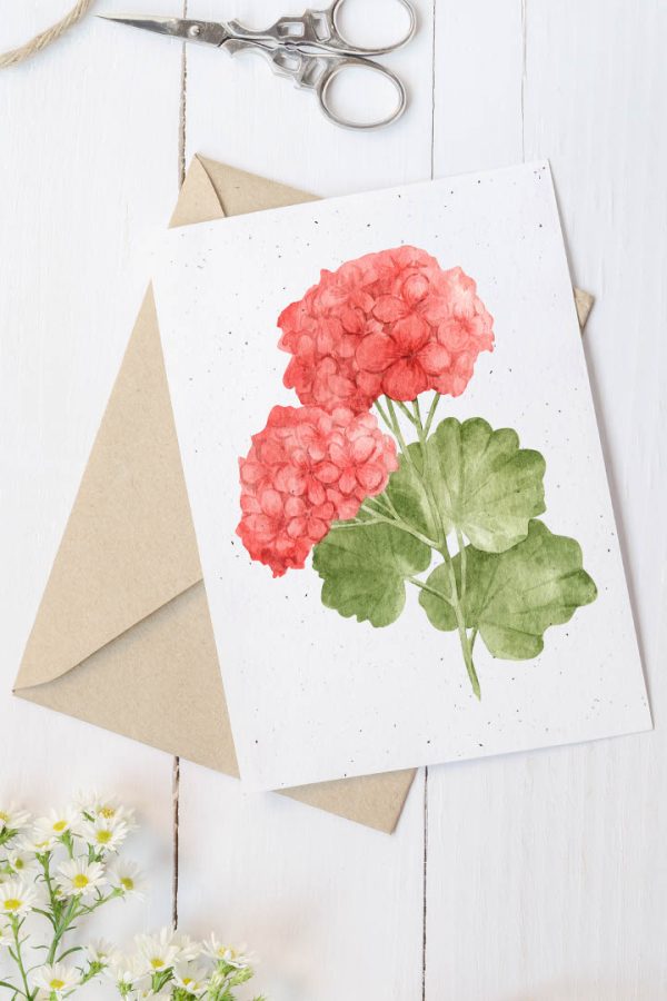 Carte de souhaits Collection Hydrangea 004