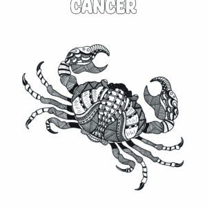 Mandala Signe zodiac Cancer