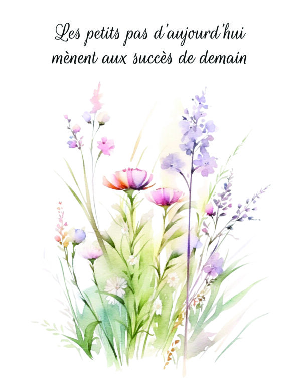 Cartes en papier à planter – Aquarelle & Citation inspirante – Image 5