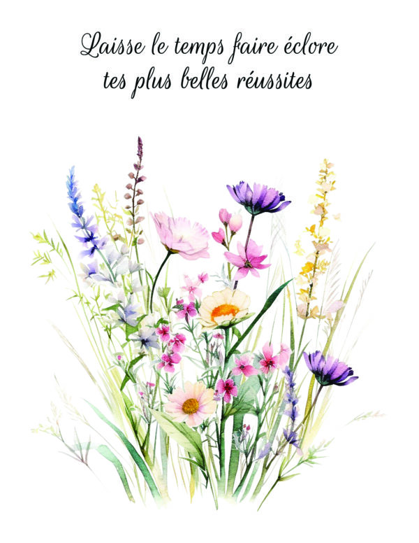 Cartes en papier à planter – Aquarelle & Citation inspirante – Image 13