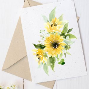 Carte en papier à planter- Collection Tournesol_02